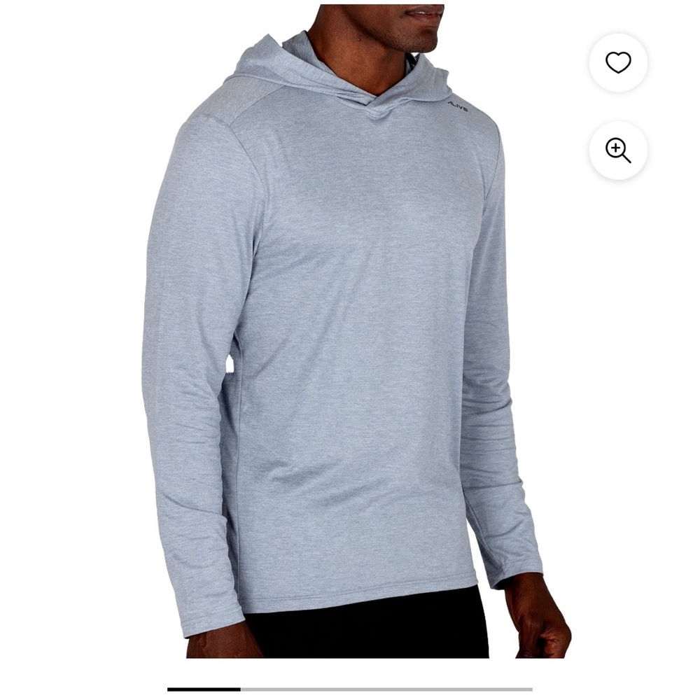 Men's XL performance long sleeve hoodie